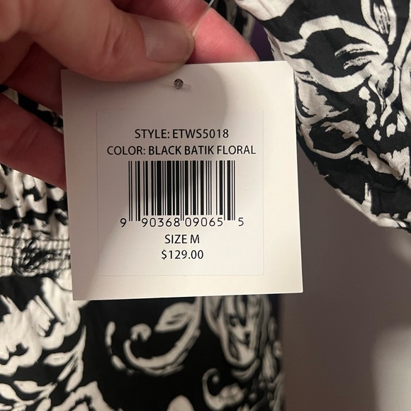 Ellen Tracy Puffy Sleeve Maxi Dress NWT - Picture 7 of 13